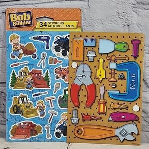 American Greetings Bob The‎ Builder And Tools Scrapbooking Stickers Lot Crafts